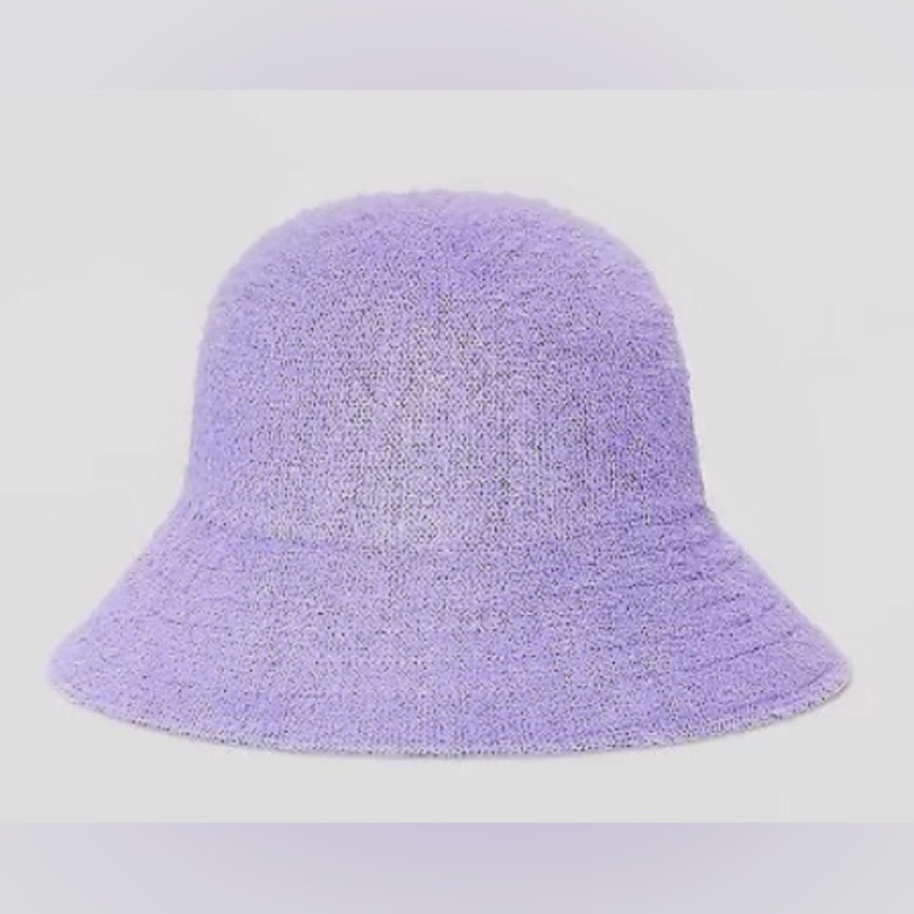 NEW Fuzzy Bucket Hat - A New Day Lavender